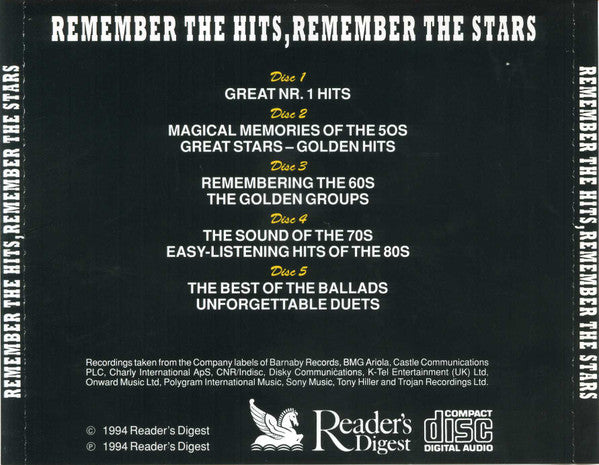 Various - Remember The Hits, Remember The Stars (CD Tweedehands)