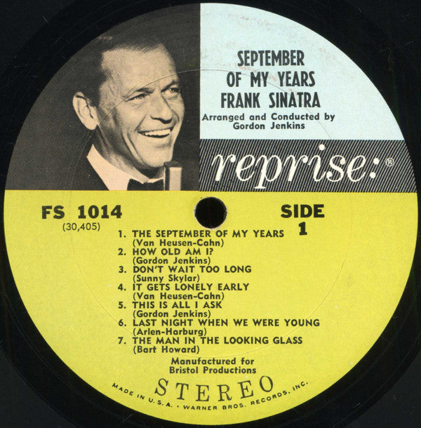 Frank Sinatra - September Of My Years (LP Tweedehands) - Discords.nl