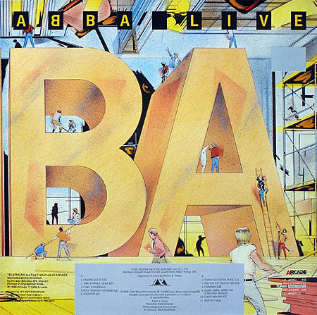 ABBA - Live (LP Tweedehands)