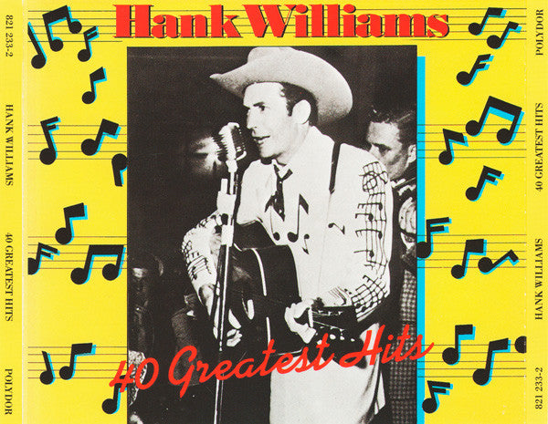 Hank Williams - 40 Greatest Hits (CD Tweedehands) - Discords.nl