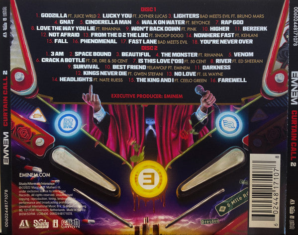 Eminem - Curtain Call 2 (CD) - Discords.nl