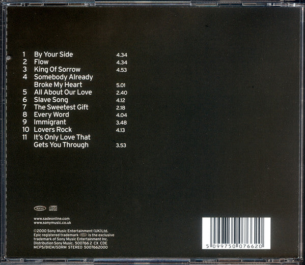 Sade - Lovers Rock (CD) - Discords.nl
