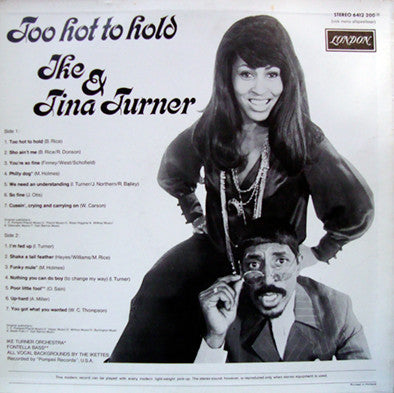 Ike & Tina Turner - Too Hot To Hold (LP Tweedehands)