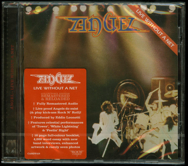 Angel (24) - Live Without A Net (CD)