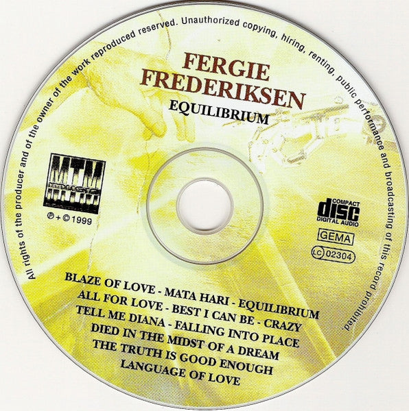 Fergie Frederiksen - Equilibrium (CD)