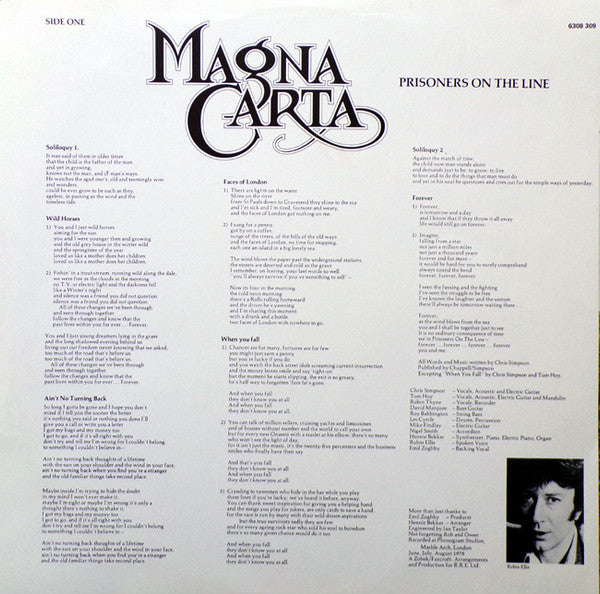 Magna Carta - Prisoners On The Line (LP Tweedehands)