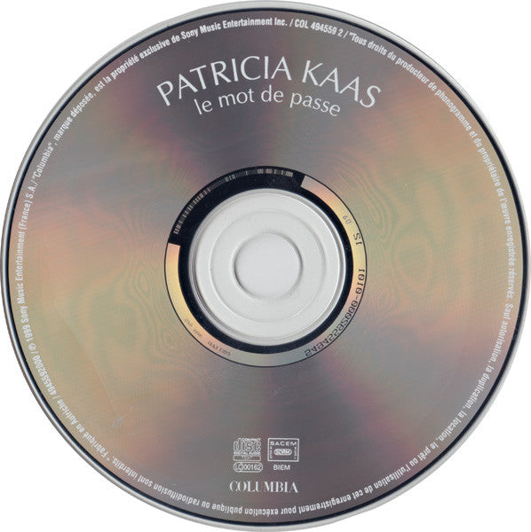 Patricia Kaas - Le Mot De Passe (CD Tweedehands)