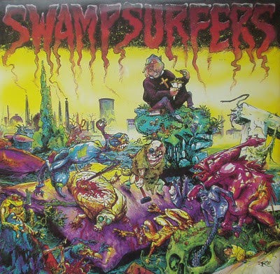 Swampsurfers - Varied Food For Lost Minds (LP Tweedehands)