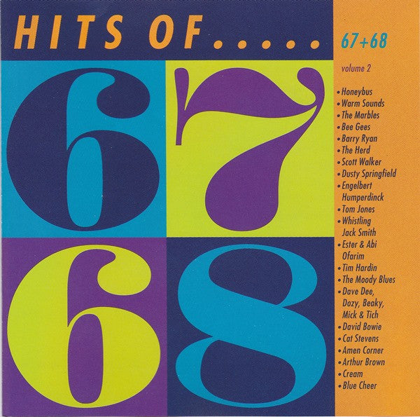 Various - Hits Of.....67 + 68 (CD Tweedehands) - Discords.nl
