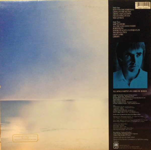 Chris de Burgh - The Getaway (LP Tweedehands)