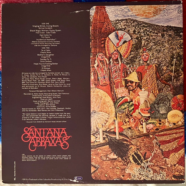 Santana - Abraxas  (LP Tweedehands)