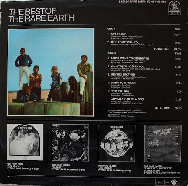 Rare Earth - The Best Of The Rare Earth (LP Tweedehands)