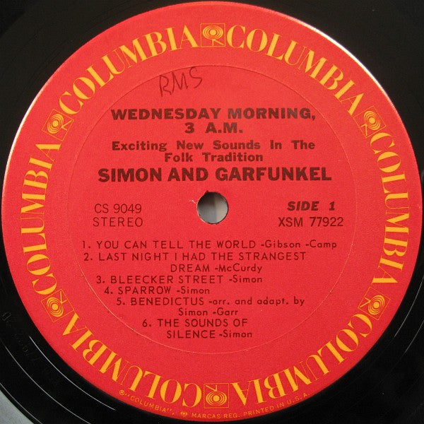 Simon & Garfunkel - Wednesday Morning, 3 A.M. (LP Tweedehands)