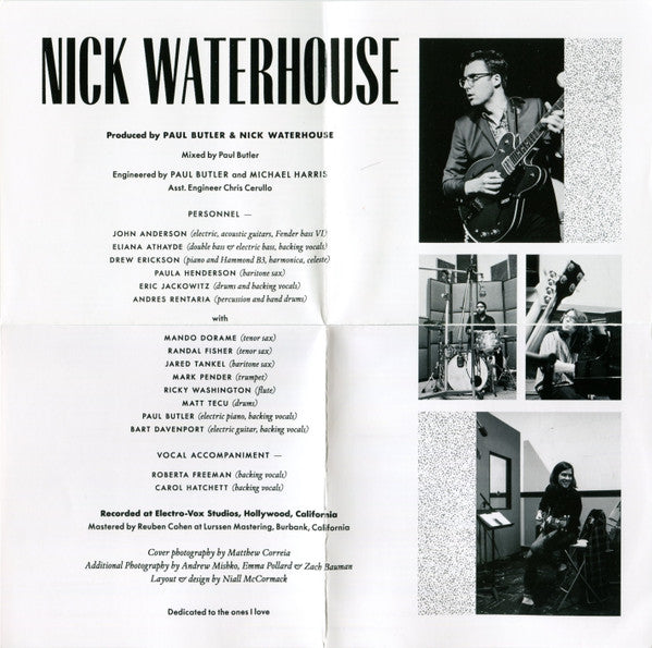 Nick Waterhouse - Nick Waterhouse (CD Tweedehands)