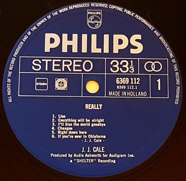 J.J. Cale - Really (LP Tweedehands)
