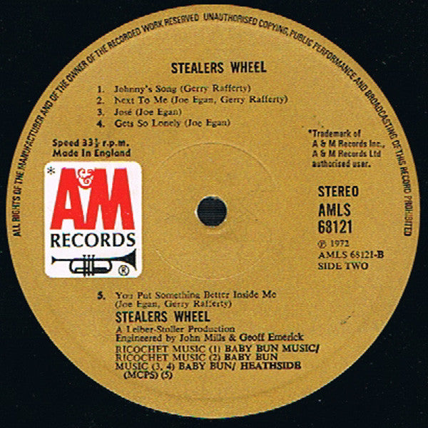 Stealers Wheel - Stealers Wheel (LP Tweedehands)