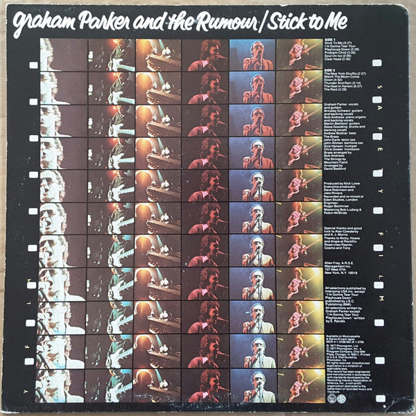 Graham Parker And The Rumour - Stick To Me (LP Tweedehands)