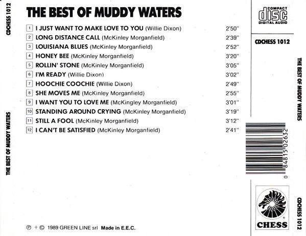 Muddy Waters - The Best Of Muddy Waters (CD Tweedehands)