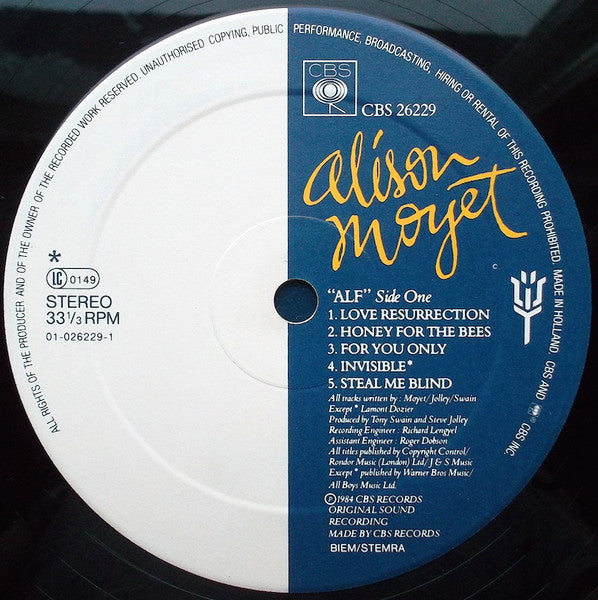 Alison Moyet - Alf (LP Tweedehands)