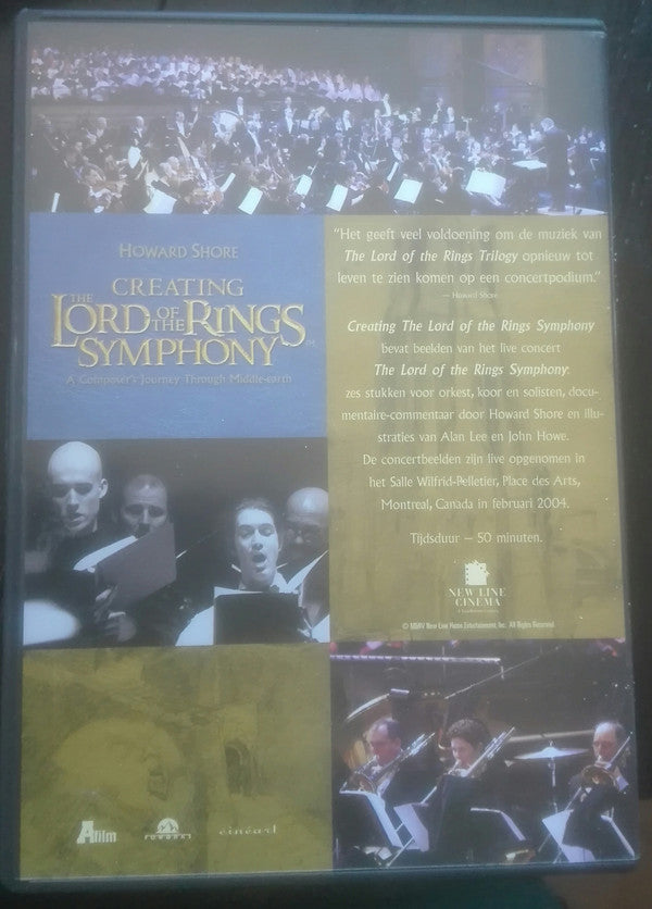 Howard Shore - Creating The Lord Of The Rings Symphony - A Composer's Journey Through Middle-earth (DVD Tweedehands)