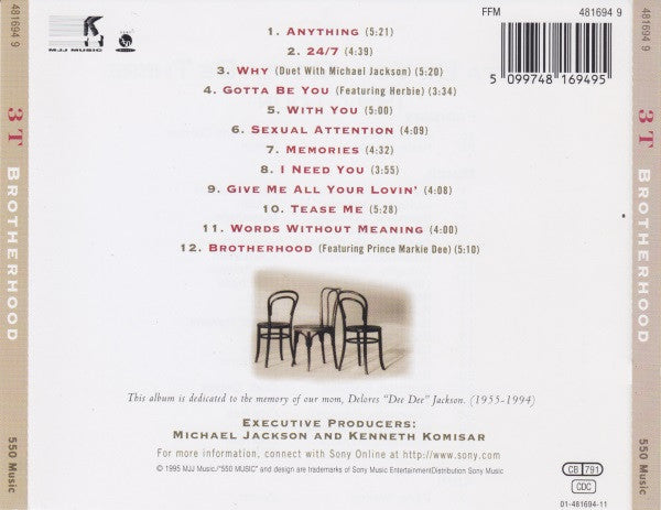 3T - Brotherhood (CD Tweedehands)