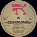 Oscar Peterson Quartet, The, Joe Pass, Martin Drew, Niels-Henning Ørsted Pedersen - "A Tribute To My Friends" (LP Tweedehands)