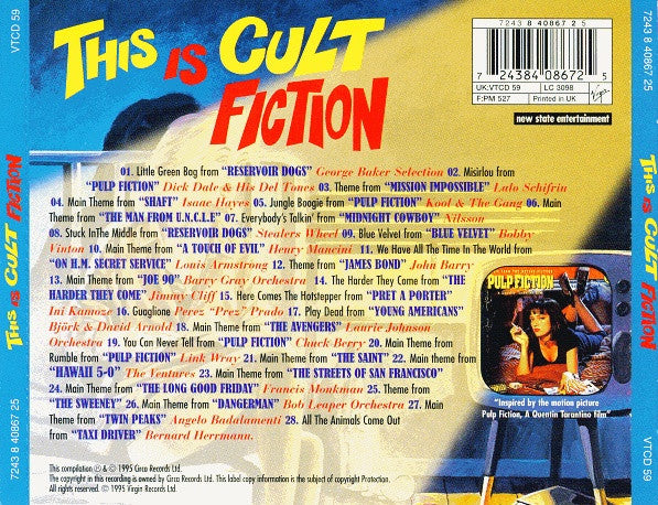 Various - This Is Cult Fiction (CD)