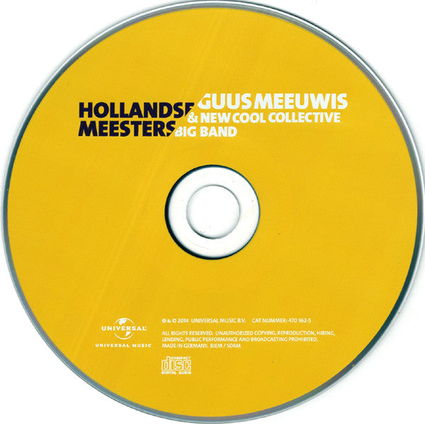 Guus Meeuwis & New Cool Collective - Hollandse Meesters (CD Tweedehands)