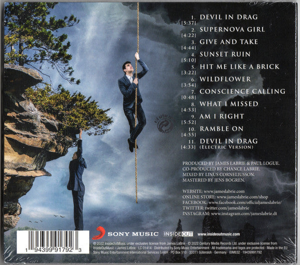 James LaBrie - Beautiful Shade Of Grey (CD)