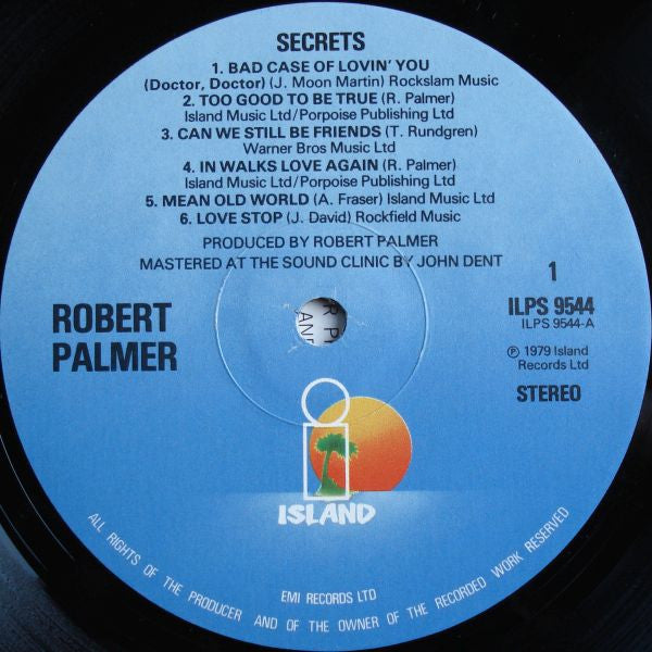 Robert Palmer - Secrets (LP Tweedehands) - Discords.nl
