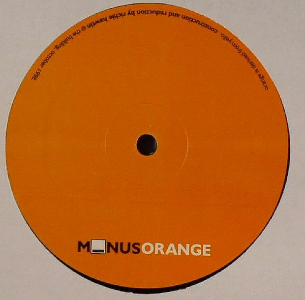 Richie Hawtin - Minus Orange (LP Tweedehands)