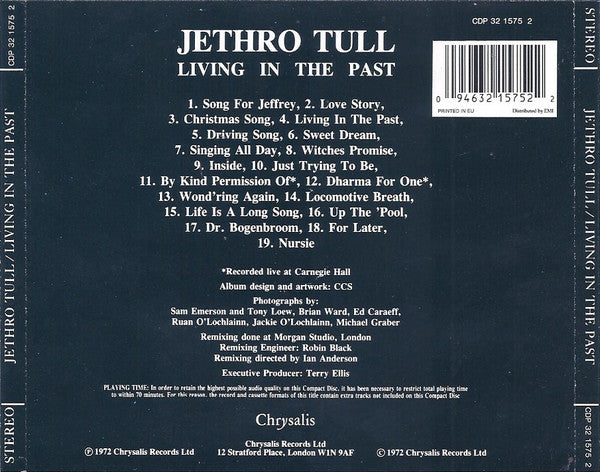 Jethro Tull - Living In The Past (CD Tweedehands) - Discords.nl