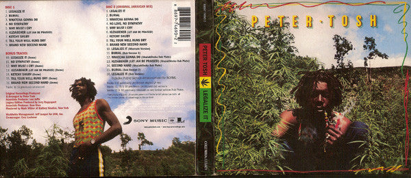 Peter Tosh - Legalize It (CD Tweedehands)