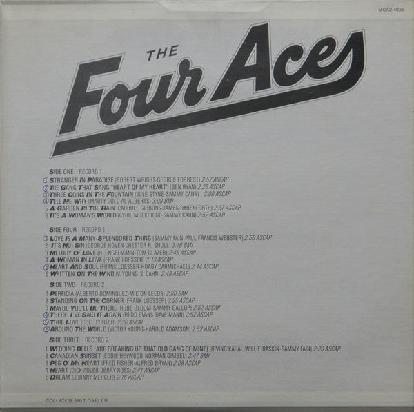 Four Aces, The - The Best Of The Four Aces (LP Tweedehands)