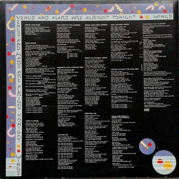 Wings - Venus And Mars (LP Tweedehands) - Discords.nl