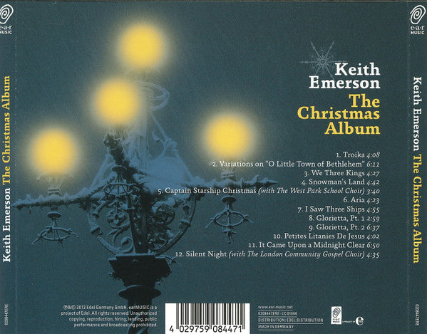 Keith Emerson - The Christmas Album (CD)