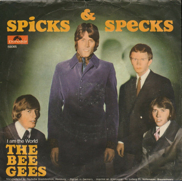 Bee Gees - Spicks & Specks  (7-inch Tweedehands)
