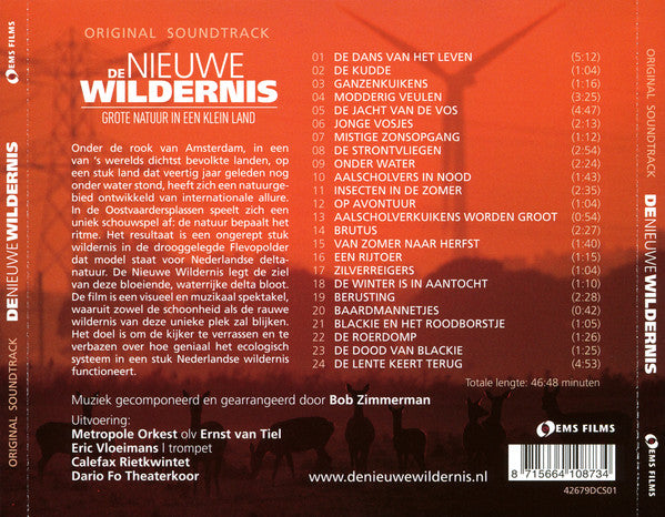 Bob Zimmerman - De Nieuwe Wildernis - Grote Natuur In Een Klein Land (Original Soundtrack) (CD)