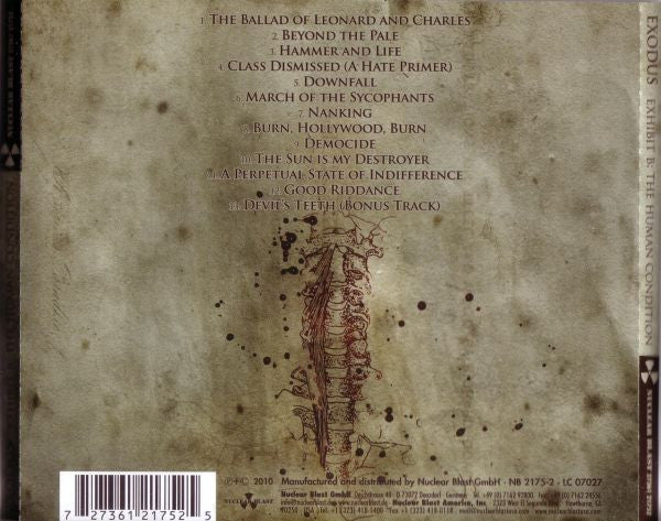 Exodus (6) - Exhibit B: The Human Condition (CD)