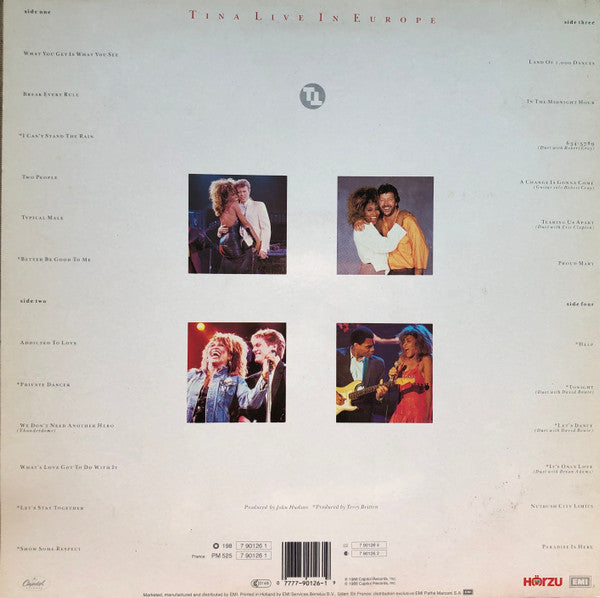 Tina Turner - Tina Live In Europe (LP Tweedehands)