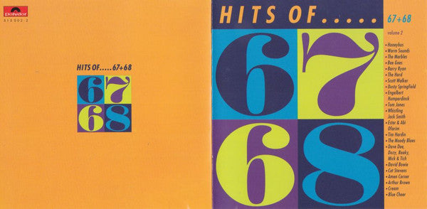 Various - Hits Of.....67 + 68 (CD Tweedehands) - Discords.nl
