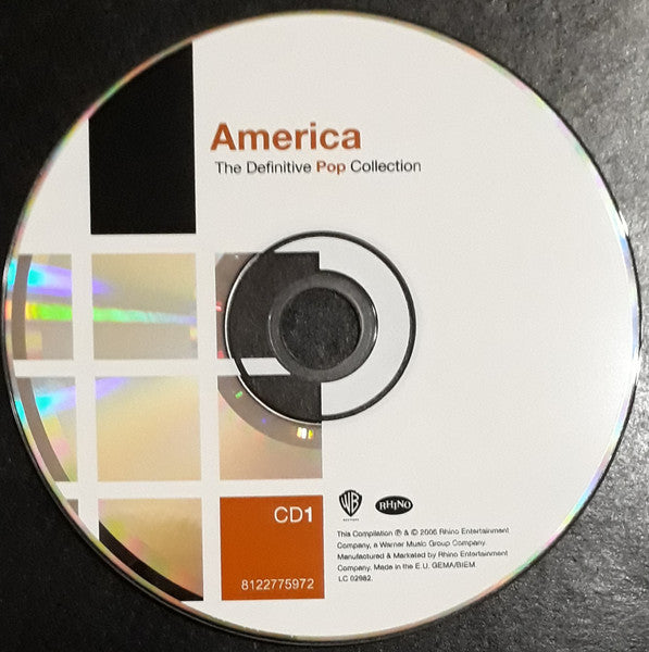 America (2) - The Definitive Pop Collection (CD)