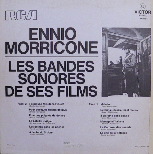 Ennio Morricone - Les Bandes Sonores De Ses Films (LP Tweedehands)