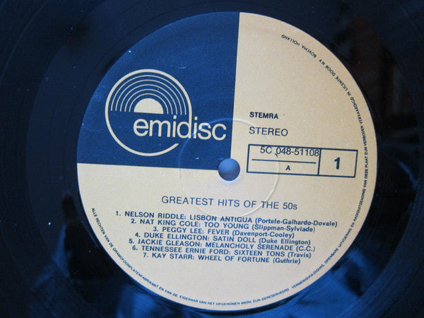 Various - Greatest Hits Of The 50's (LP Tweedehands)