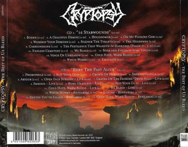 Cryptopsy - The Best Of Us Bleed (CD)