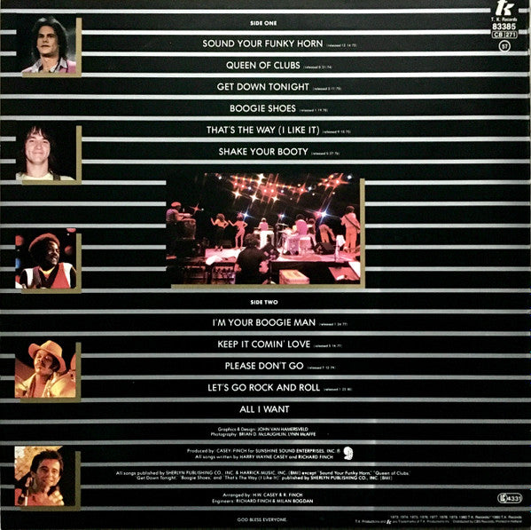 KC & The Sunshine Band - Greatest Hits (LP Tweedehands) - Discords.nl