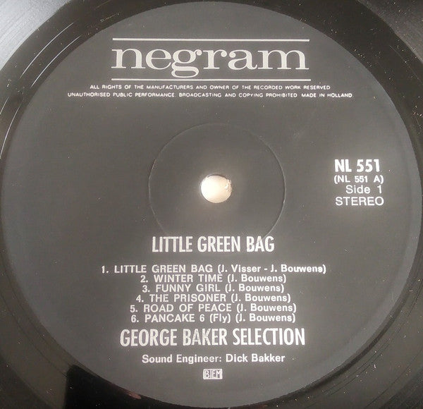 George Baker Selection - Little Green Bag (LP Tweedehands)