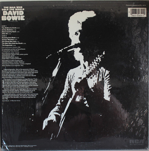 David Bowie - The Man Who Sold The World (LP Tweedehands)