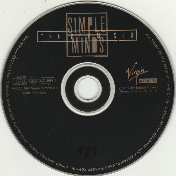 Simple Minds - The Promised (CD Tweedehands) - Discords.nl