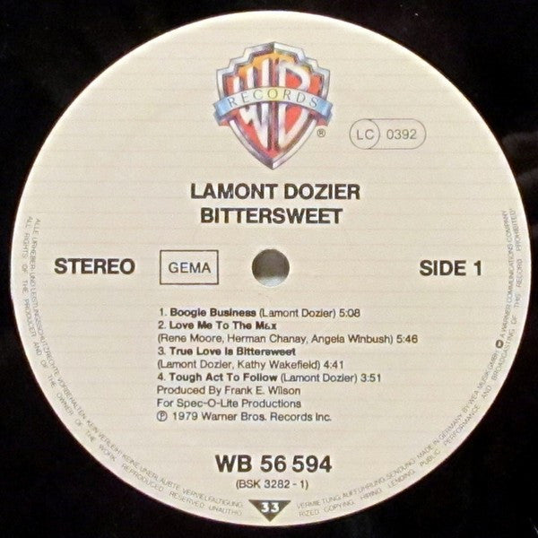 Lamont Dozier - Bittersweet (LP Tweedehands) - Discords.nl